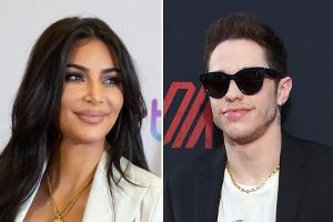 Kim Kardashian und Pete Davidson halten Händchen