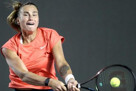 WTA Finals: Topgesetzte Sabalenka verpasst Halbfinale WTA Finals: Topgesetzte Sabalenka verpasst Halbfinale