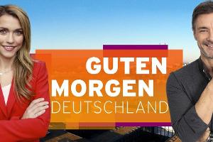 Annett Möller und Marco Schreyl moderieren "Guten Morgen Deutschland"