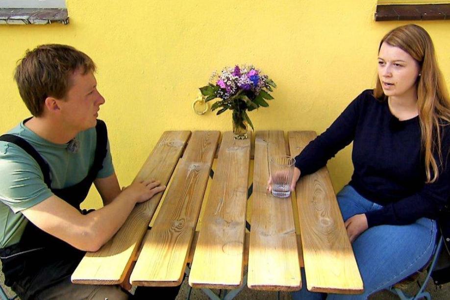 "Bauer sucht Frau" Unbedachter Spruch für Auszug