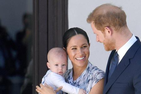 Platz 7: Master Archie Mountbatten-Windsor, ältestes Kind von Prinz Harry und seiner Frau Herzogin Meghan, Platz 8: Miss Lil...