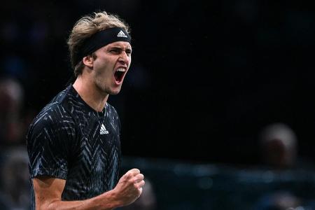 Mühevoller Sieg über Dimitrow: Zverev im Viertelfinale von Paris Mühevoller Sieg über Dimitrow: Zverev im Viertelfinale von Paris