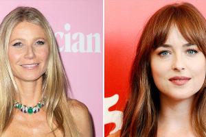 Gwyneth Paltrow posiert mit Dakota Johnson Arm in Arm für die Kameras
