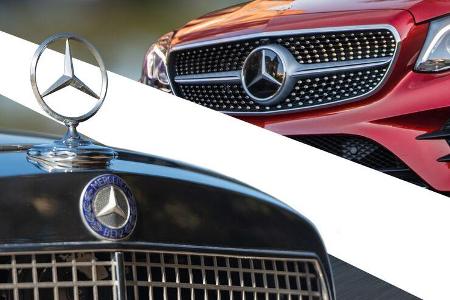 Mercedes Stern Haube Grill Design