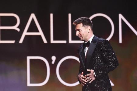 Messi gewinnt zum siebten Mal Ballon d'Or - Lewandowski als Torjäger geehrt