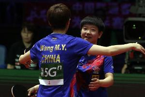 Tischtennis-WM: Wang/Sun holen erneut Gold im Damen-Doppel