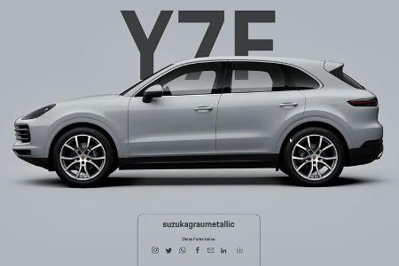 Porsche Macan Y7F suzukagraumetallic