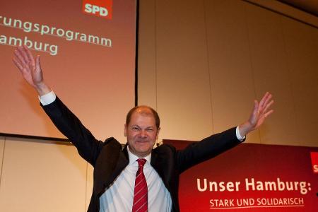 Olaf Scholz erster Bürgermeister Hamburg