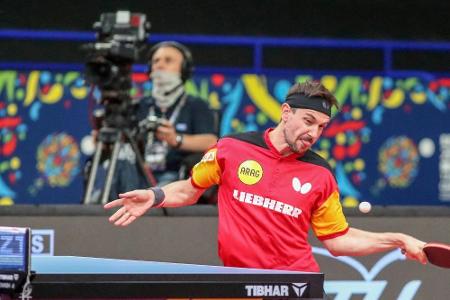 Tischtennis-WM: Boll souverän in der dritten Runde Tischtennis-WM: Boll souverän in der dritten Runde