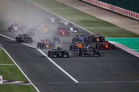 Start - GP Katar 2021