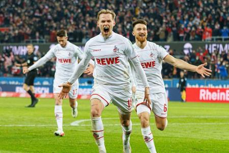 Vor 50.000 Zuschauern: Köln feiert Derbysieg gegen Gladbach