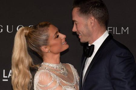 Sind jetzt Mann und Frau: Paris Hilton und ihr Carter Reum.
