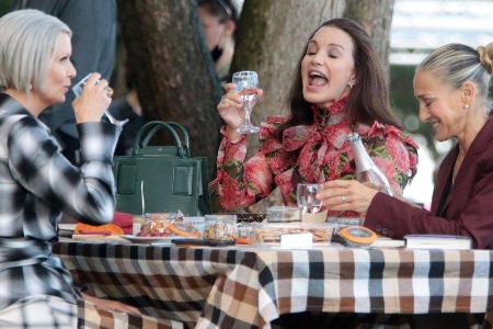 Cynthia Nixon, Kristin Davis und Sarah Jessica Parker in 