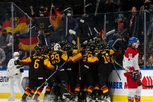 U20-WM: Erster Sieg für deutsche Eishockey-Junioren
