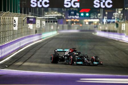 Lewis Hamilton - Mercedes - GP Saudi-Arabien - Jeddah - Qualifikation - Samstag - 4.12.2021