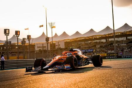 Lando Norris - McLaren - GP Abu Dhabi 2021 - Rennen