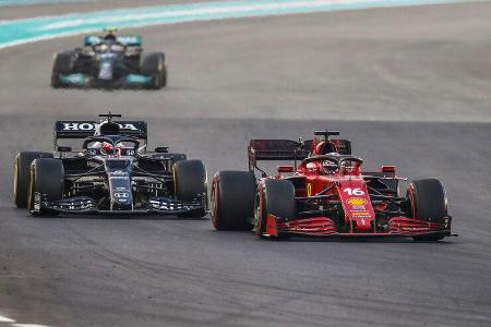 Charles Leclerc - Ferrari - GP Abu Dhabi 2021 - Rennen