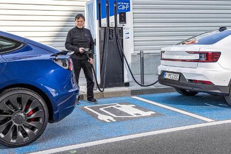 Polestar 2, Tesla Model 3, Exterieur