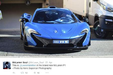 Lewis Hamilton - McLaren P1 - Privatautos