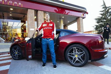 Sebastian Vettel - Ferrari - Privatautos