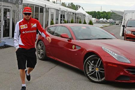 Kimi Räikkönen - Ferrari - Privatautos
