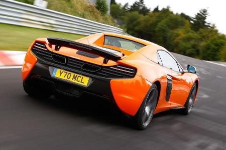 McLaren 650S Spider, Heckansicht