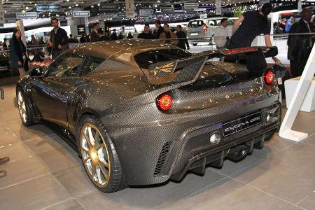 Lotus F1 Team Evora GTE, Autosalon Genf 2012, Messe