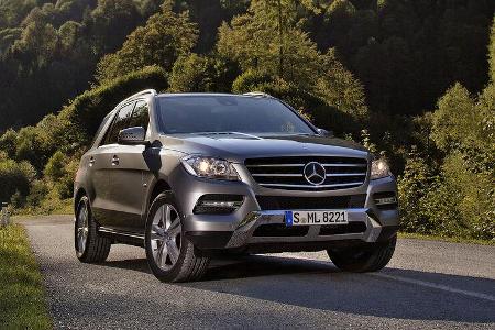 Mercedes ML 500 4Matic Blue Efficiency