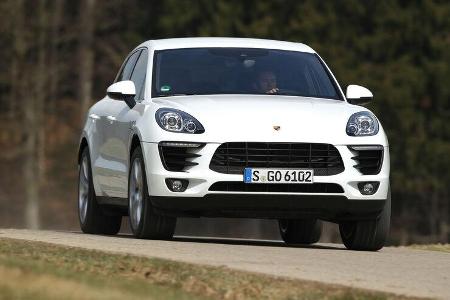 Porsche Macan S Diesel, Frontansicht
