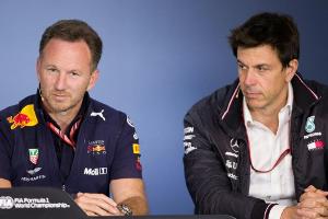 Handshake der Teamchefs - Horner will "auf der Strecke gewinnen"
