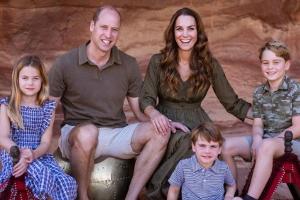 Weihnachtskarte von Prinz William und Herzogin Kate versprüht Fernweh