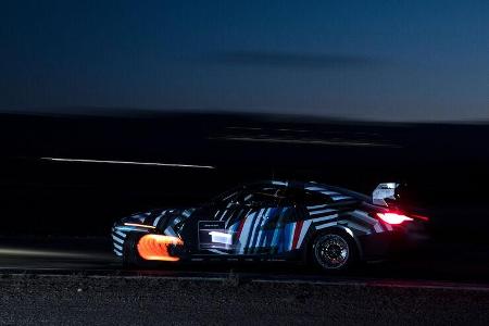 Test BMW M4 GT4 (G82) in Almeria, Spanien