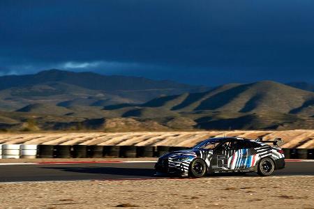 Test BMW M4 GT4 (G82) in Almeria, Spanien