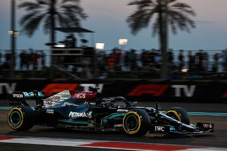 Lewis Hamilton - Mercedes - GP Abu Dhabi 2021 - Qualifikation