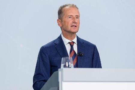 12/2020, Herbert Diess VW Volkswagen Vorstandsvorsitzender