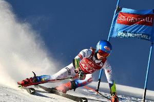 Riesenslalom in Courchevel: Shiffrin muss kämpfen