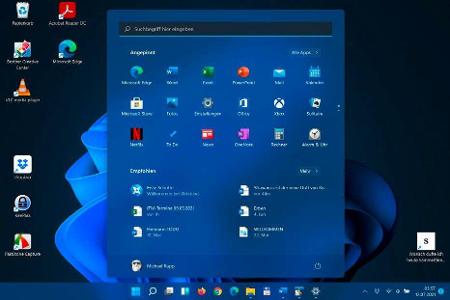 Der verbesserte Dark Mode verpasst Windows 11 ein elegantes, blau-schwarzes Farbschema mit feinen Schattierungen und hohem K...