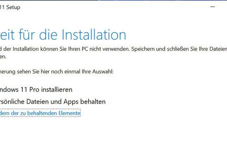 Falls das Upgrade von Windows 10 auf 11 nicht über die „Einstellungen“-App zur Verfügung steht, lässt es sich per In-Place-U...