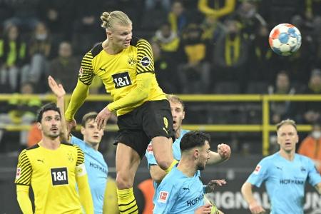 Zäher BVB-Pflichtsieg dank Haaland