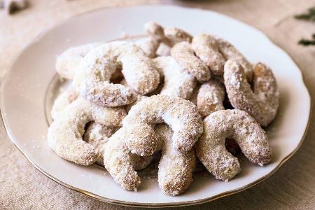 Vanillekipferl sind schnell gemacht - auch die vegane Variante.