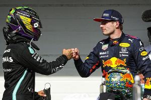 Der WM-Zweikampf Hamilton-Verstappen in Zeitraffer