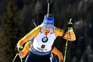 Biathlon: Preuß in der Verfolgung auf Rang fünf