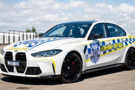 BMW M3 Competition Victoria Police