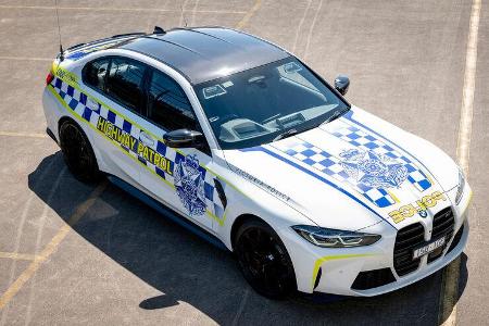 BMW M3 Competition Victoria Police
