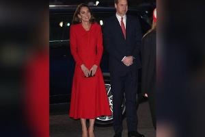Prinz William und Herzogin Kate strahlen bei Weihnachtskonzert