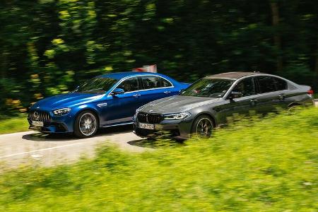 BMW M5 Competition, Mercedes-AMG E 63 S, Exterieur
