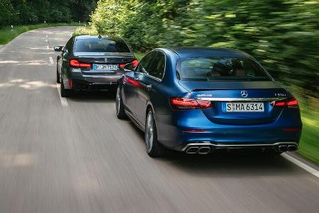 BMW M5 Competition, Mercedes-AMG E 63 S, Exterieur