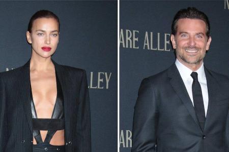 Irina Shayk und Bradley Cooper bei der Irina Shayk und Bradley Cooper bei der