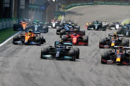 Start - GP Brasilien 2021 - Sao Paulo - Rennen