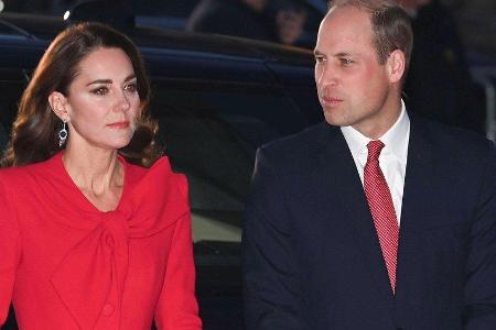 Prinz William und Herzogin Kate bei einem Auftritt in London. Prinz William und Herzogin Kate bei einem Auftritt in London.